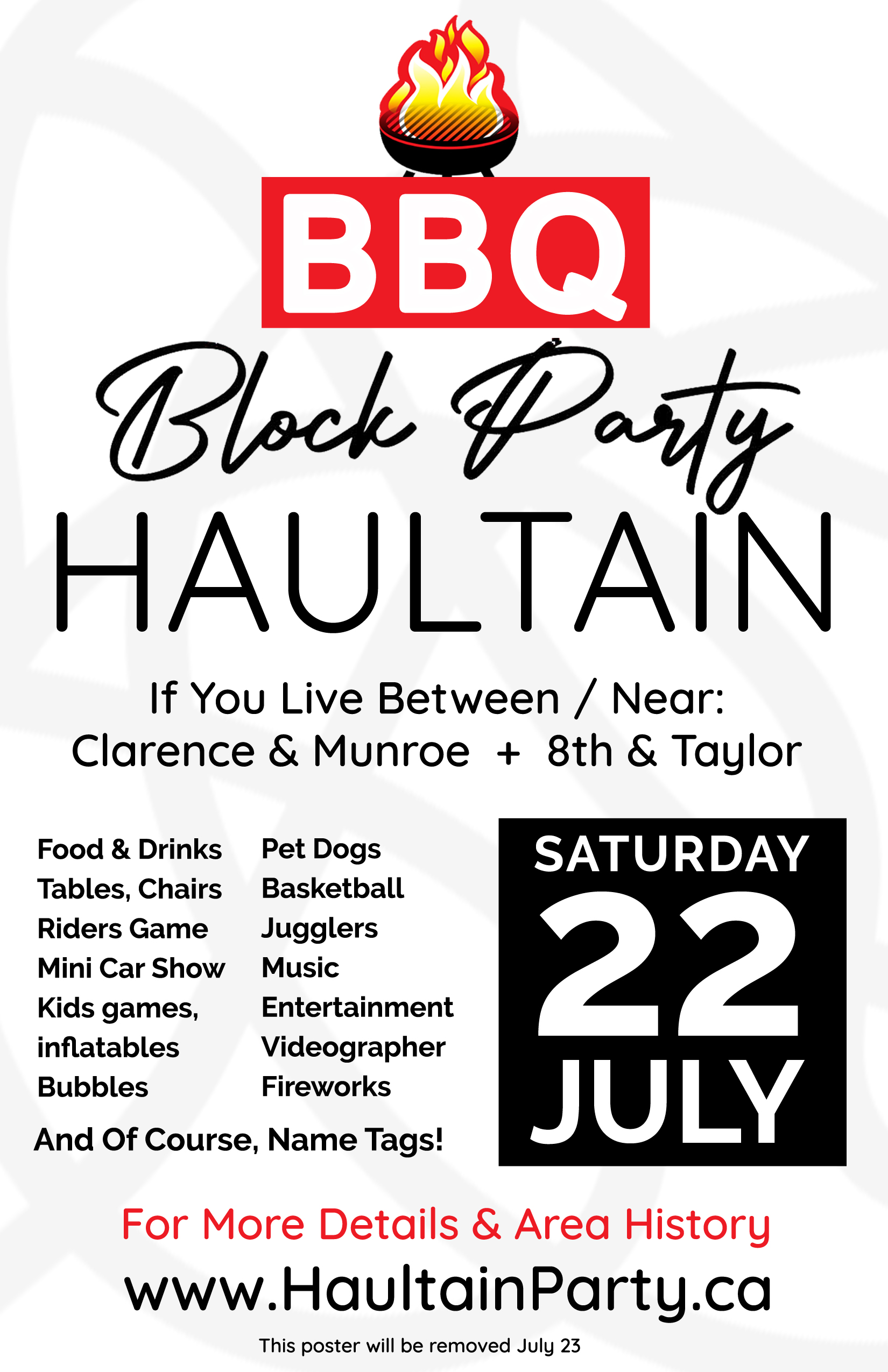 Block Party Poster